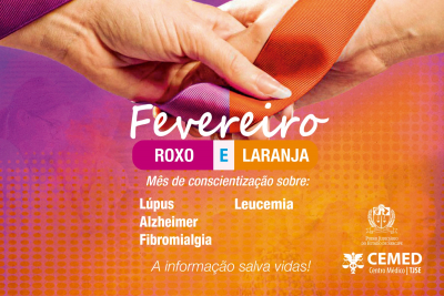 TJSE participa da campanha "Fevereiro Roxo e Laranja"