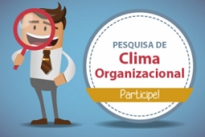 Pesquisa de Clima Organizacional 2017: de 18 a 29/09. Participe!