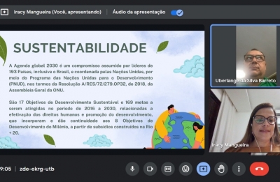 Coordenadora da Infância e Juventude ministra palestra para alunos de escola pública