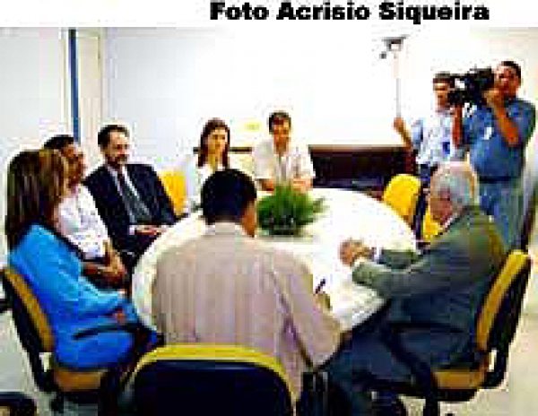 Presidente visita novas instalações da TV Cidade