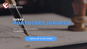 Abertura de inscrições: curso Português Jurídico (EAD)