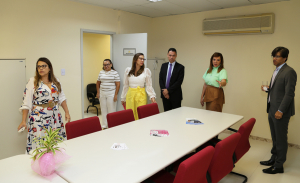 Presidente do TJSE visita coordenadorias e setor de Tecnologia do tribunal