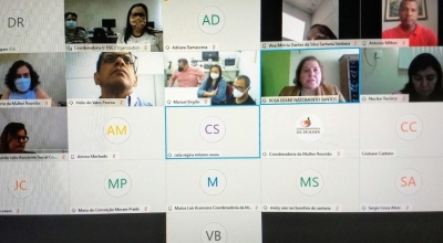 Reunião debate aplicação da Justiça Restaurativa em equipamentos de atendimento à mulher e à infância