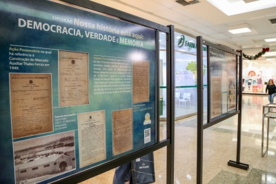 Memorial recebe exposição “Nossa história está aqui: Democracia, Verdade e Memória”