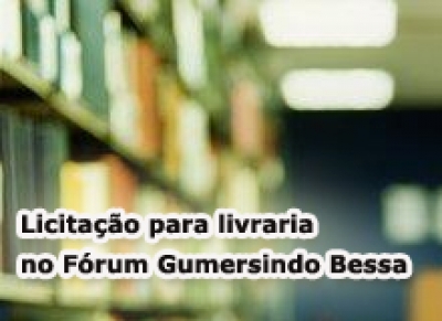 Empresa desiste da licitação de livraria