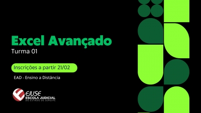 Abertas as inscrições para Curso Excel Avançado – turma 1 (EAD)