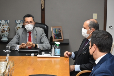 Presidente e Corregedor-Geral do TJSE recepcionam novos juízes