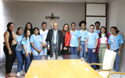 Matemática do Amor: embaixadores mirins visitam o TJSE