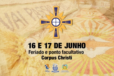 Corpus Christi: feriado e ponto facultativo no TJSE na quinta e sexta-feira