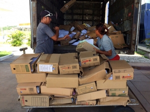 Arquivo Judiciário entrega processos descartados à Care