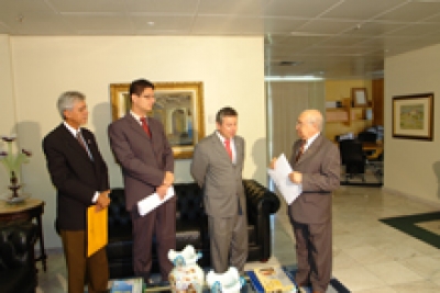 Lista sêxtupla é entregue ao Presidente do TJSE