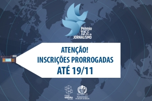 Inscrições para o Prêmio TJSE de Jornalismo serão encerradas na sexta-feira, 19/11