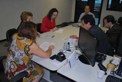 Meta 18: Corregedora visita juízes no Bessa e recebe juízas das Comarcas do Interior