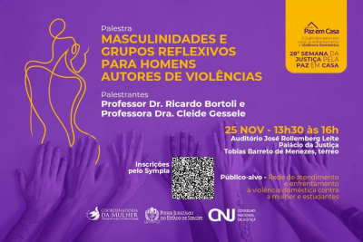 Coordenadoria da Mulher realiza palestra Masculinidades e Grupos Reflexivos