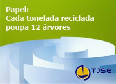 Reciclagem de papel abrangerá todos os Fóruns