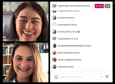 Nupemec promove live voltada para conscientização e combate às doenças cardiovasculares