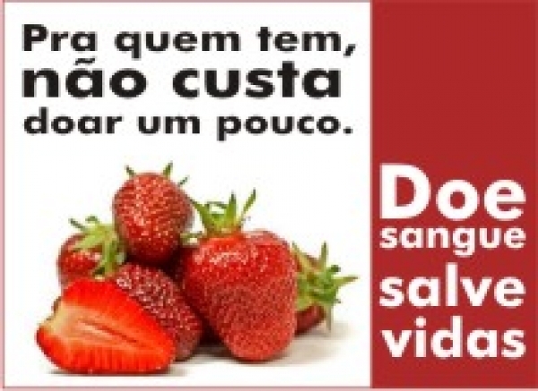 Doação de sangue: Adriana Cunha