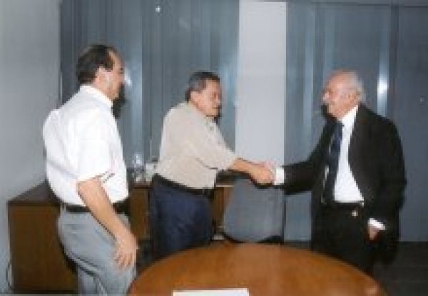 Presidente do TJ visita emissoras de TV