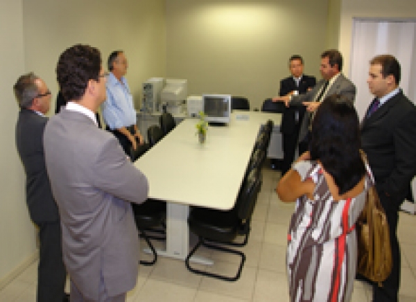 Diretoria da OAB Sergipe visita Presidente do TJSE