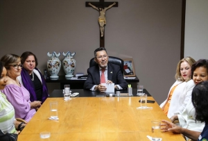 Presidente do TJSE recebe representantes de Associações de mulheres de carreiras jurídicas