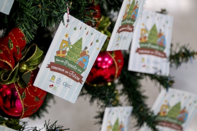 Doações para campanha ‘Um Presente para Construir um Futuro’ podem ser feitas até 31 de janeiro