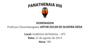 TJSE apoia evento em homenagem ao Des. Artur Oscar de Oliveira Déda