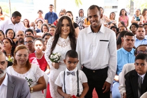 TJSE promove casamento comunitário para 40 casais em Nossa Senhora do Socorro