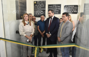 Presidente do TJSE inaugura reforma em Frei Paulo e visita fórum de Carira