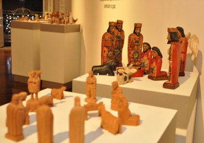 Exposição de presépios no Memorial do Judiciário