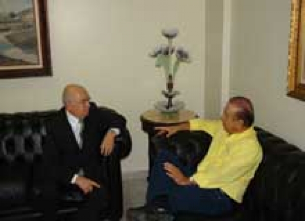 Autoridades visitam Presidente do TJ