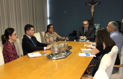 Presidente do TJSE recebe visita de Secretário de Estado da Fazenda