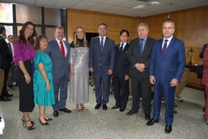 Desembargadores prestigiam posse de novo conselheiro do Tribunal de Contas