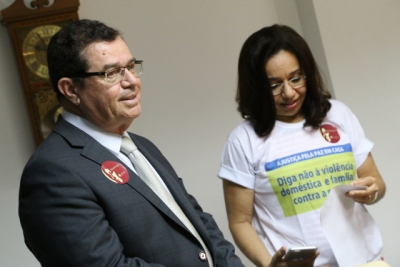 Presidente do TJSE abre 3º edição da Semana Nacional da Justiça pela Paz em Casa