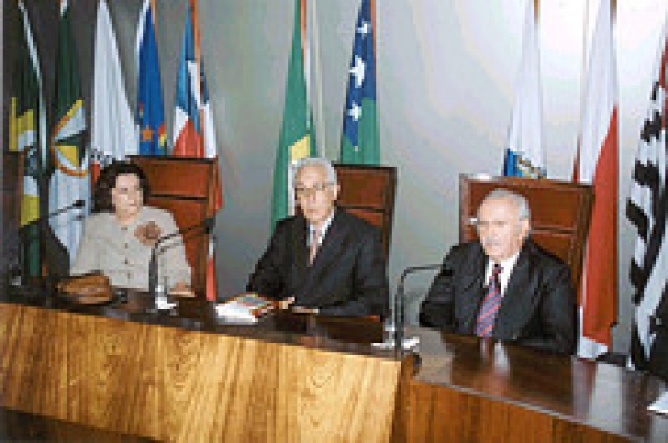 Presidente do TJ participa de palestra de ministro