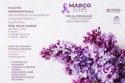 Centro Médico promove palestra sobre Climatério e ações de saúde em alusão ao Mês da Mulher