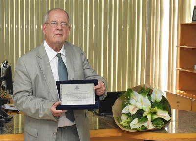 Colegiado do TJSE presta homenagem ao Des. Alberto Romeu