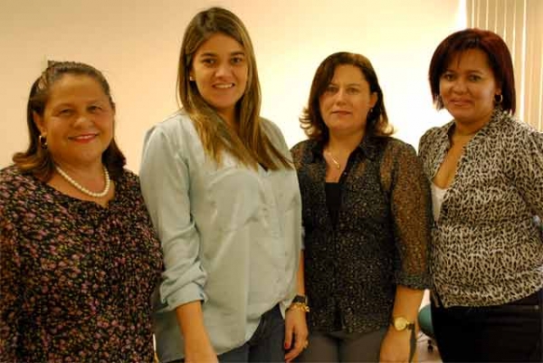 A equipe do Cerimonial do TJSE