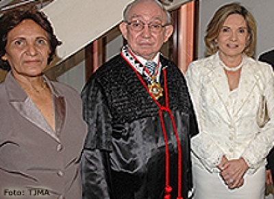 Presidente prestigia posse no TJMA