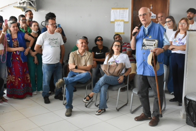 Comitê PopRuaJud leva padre Lancellotti para conhecer unidades de acolhimento a pessoas em situação de rua