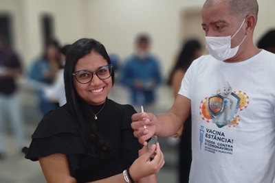 Vacinação contra a Covid-19 e gripe é oportunizada para servidores na Comarca de Estância