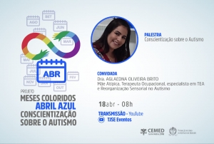 Abril Azul: palestra de conscientização sobre autismo acontecerá na segunda