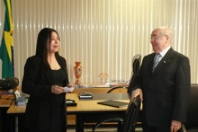 Desembargadora Célia Pinheiro assume Presidência do TJSE