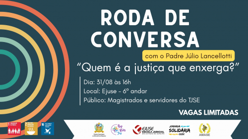 Roda de Conversa com Padre Júlio Lancellotti promoverá reflexão sobre o papel da Justiça na garantia de direitos