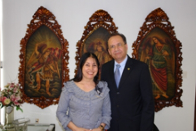 Vice-Presidente do TJSE recebe visita do Senador Pastor Virginio