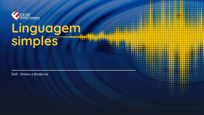 Abertura de inscrições: curso Linguagem Simples (EAD)