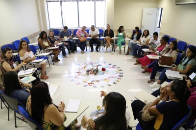 Profissionais das unidades de acolhimento participam de capacitação em JR