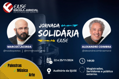 Ejuse: Jornada Solidária e Cultural inicia dia 22/11