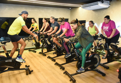 Mexa-SE: servidores experimentam nova modalidade com o bike indoor