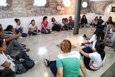 No Memorial: estudantes conhecem o Judiciário e participam de oficina sobre combate à Violência Doméstica