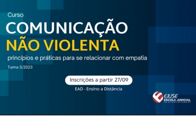 Abertura de inscrições: curso Comunicação Não Violenta (EAD)